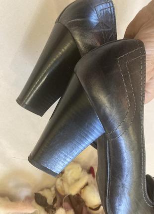 Кожаные туфли в стиле zara hoter clarks7 фото