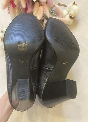 Кожаные туфли в стиле zara hoter clarks9 фото