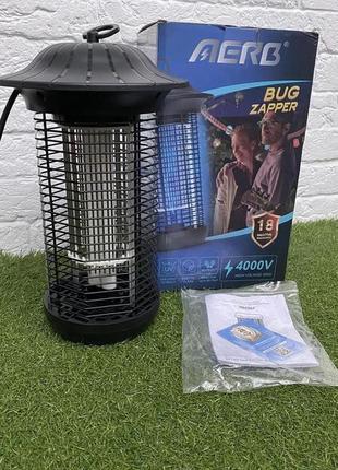 Лампа-знищувач комах aerb bug zapper 4000v пастка для комах5 фото