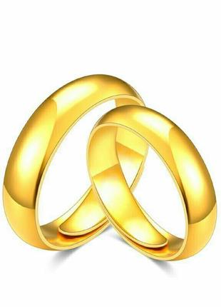 Кольцо классика, классическое обручальное кольцо