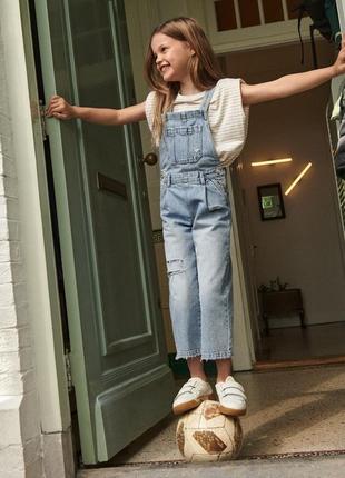 Стильный джинсовый комбинезон zara 😍