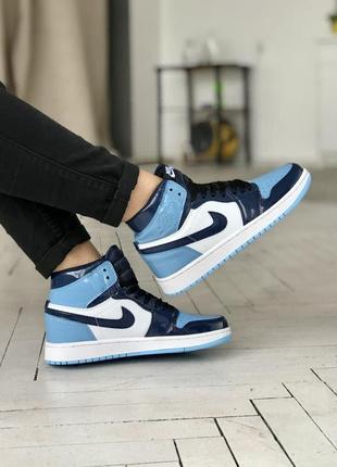 Женские кроссовки jordan 1 retro джордан ретро