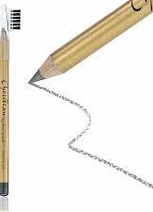 Карандаш для бровей со щеточкой christian № 03 frost black 611