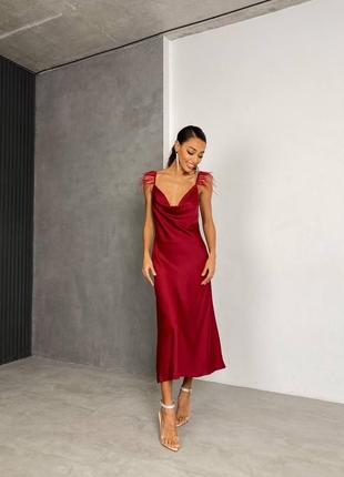 Платье "камелла 02" сатин люкс качества