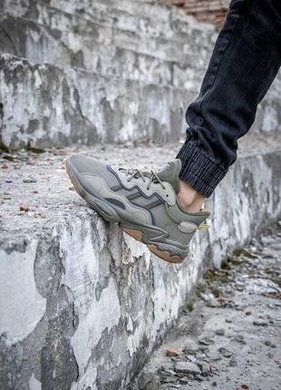 Мужские и женские кроссовки  adidas ozweego adiprene pride