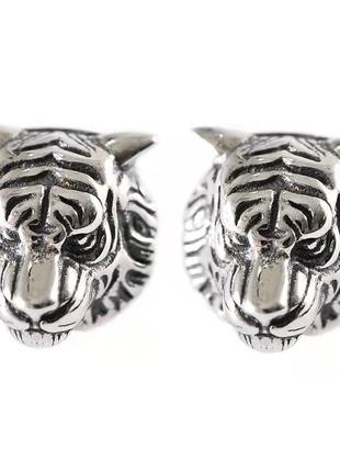 Серьги тигр