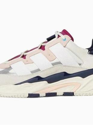 Мужские кроссовки  yohji yamamoto y3 adidas shoes white/pink tint