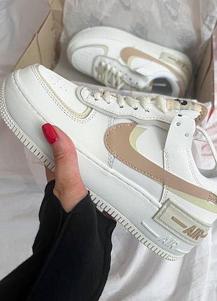 Кроссовки женские nike  air force shadow brown 37