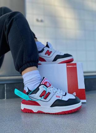 Кросівки чоловічі і жіночі    new balance 550 red