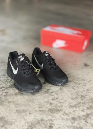 Nike pegasus 30 gore-tex black / white3 фото