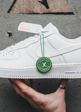 Мужские и женские кроссовки  nike air force 1 classic white low premium