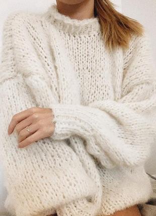 Уютный свитер из мягенькой шерсти альпака3 фото