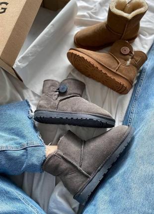 Женские ботинки ugg mini сапоги, угги зимние8 фото