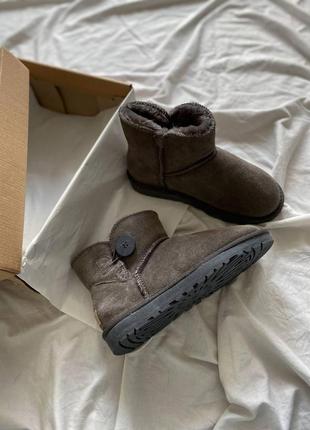 Женские ботинки ugg mini сапоги, угги зимние3 фото