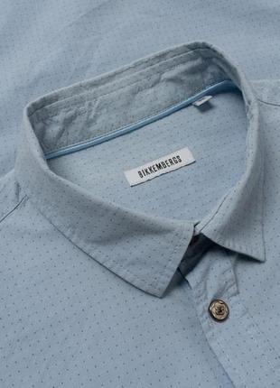 Bikkembergs slim fit shirt мужская рубашка