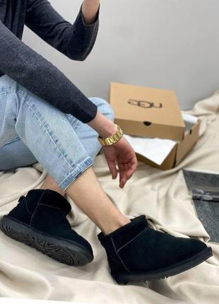 Жіночі черевики ugg ultra mini black чоботи, уги зимові6 фото