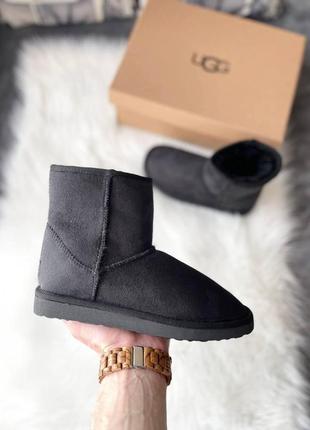 Жіночі черевики ugg vegan black чоботи, уги зимові2 фото