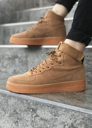 Мужские кроссовки  nike air force 1 high ’07 lv8 “flax"