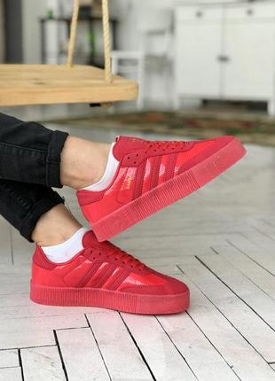 Кроссовки женские adidas samba  адидас самба3 фото