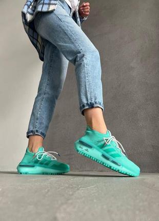Мужские и женские кроссовки  adidas nmd s1 edition 1 neon green