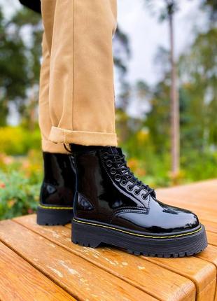 Женские ботинки dr. martens jadon  доктор мартинс