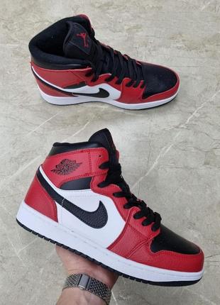 Мужские высокие кроссовки nike air jordan #найк