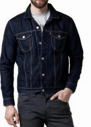 Оригинал levi's® trucker jacket 70500 04 джинсовая мужская куртка ливайс