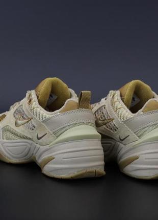 Жіночі кросівки  nike m2k tekno linen & wheat & ale brown9 фото