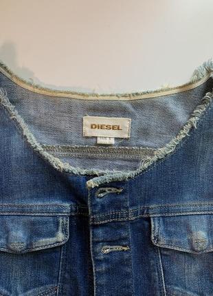 Вкорочена джинсовка diesel7 фото