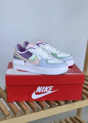 Женские кроссовки nike air force 1 shadow