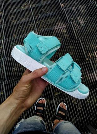 Adidas adilette sandal mint3 фото