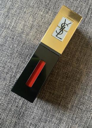 Yves saint laurent rouge pur couture vernis a levres лак для губ без коробки № 201