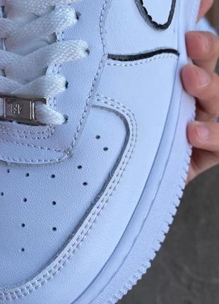 Мужские и женские кроссовки  nike air force 1 low reflective2 фото