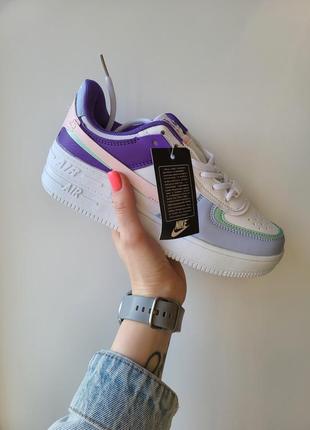Жіночі кросівки  nike air force shadow violet 36