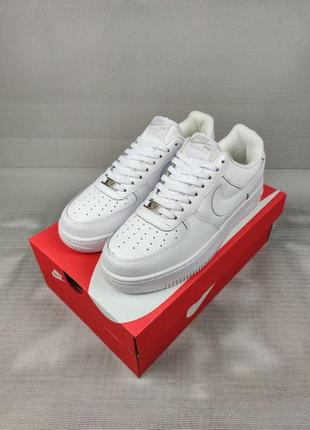 Кроссовки nike air force 1 '82 low white 36-461 фото