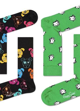 Носки happy socks dog 41/46 размер набор