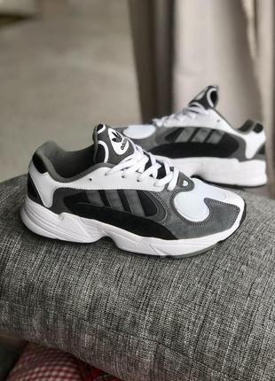Женские кроссовки  festival adidas yung-1 grey