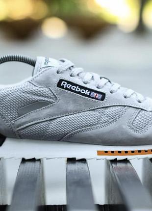 Reebok classic grey1 фото