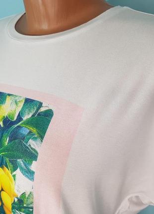 Стильная легкая яркая летняя женская футболка бренда adpt8 фото