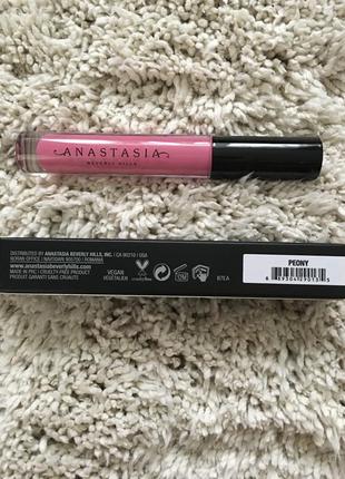 Блиск для губ / блеск для губ anastasia beverly hills lip gloss 4.5g, peony3 фото