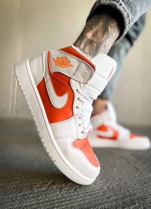 Кроссовки nike air jordan 1 retro  женские,мужские найк аир джордан