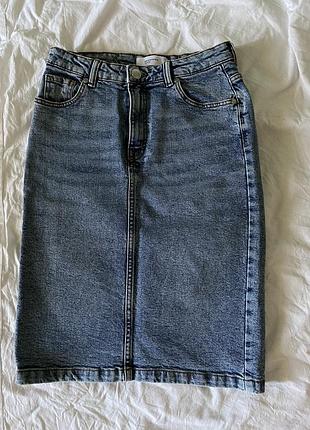 Джинсовая юбка reserved