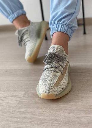 Женские кроссовки  adidas yeezy boost 350 v2 citrin3 фото