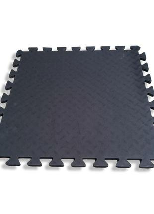 Дитячий килимок-пазл 500×500×10 мм чорний2 фото