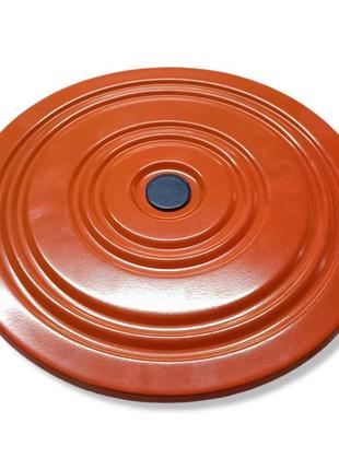 Диск здоровья грация металлический фиолетово-оранжевый