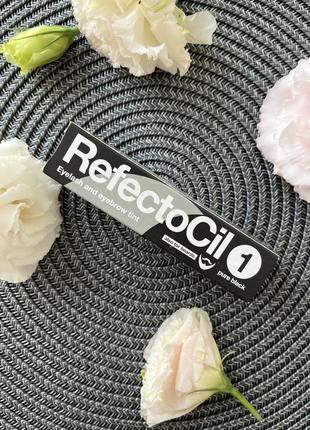 Фарба refectocil для брів, вій та бороді.