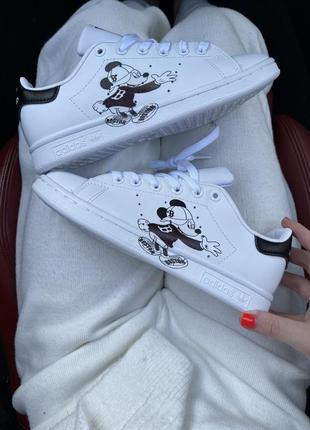 Женские кроссовки adidas stan smith адидас стан смит