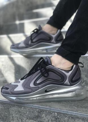 Мужские кроссовки  nike air max 720 gray/white