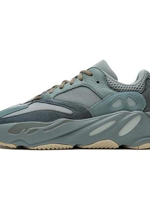 Женские кроссовки  adidas yeezy boost 700 teal blue