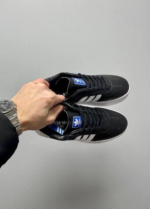 Жіночі кросівки adidas samba rose black white